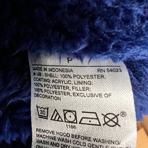 Banana Republic Womens Vest Blue Zipper Detachable Hood Elastic Waist Pockets S - Picture 10 of 10